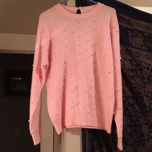 Vintage Pearl Sweater
